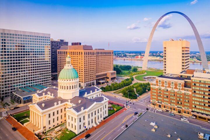 St. Louis Missouri Skyline